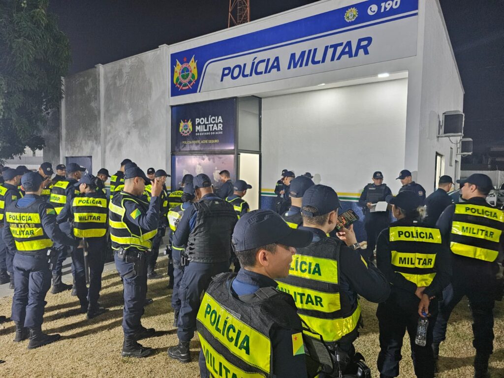 PM preparará megaesquema com até 180 policiais por noite para garantir segurança na Expoacre 2025