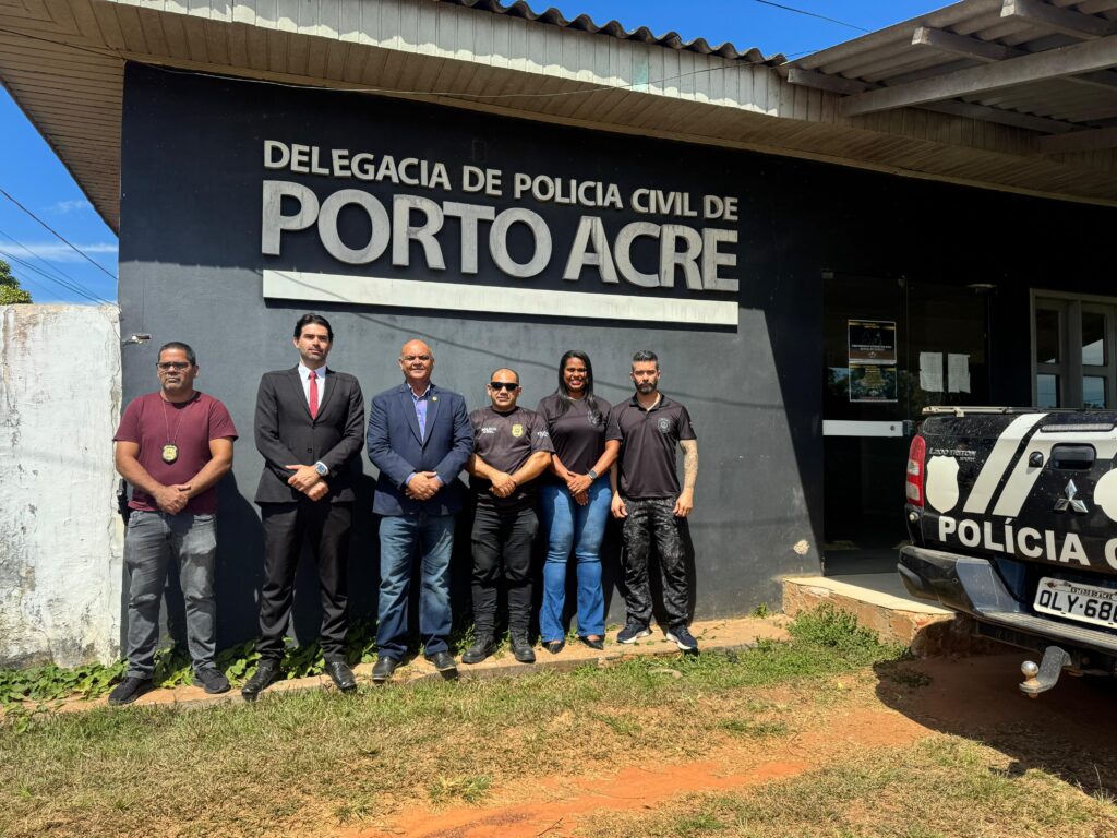 Delegado-Geral realiza visita institucional à Delegacia de Porto Acre e anuncia melhorias na estrutura e ampliação de projetos sociais | Cidade AC News – Notícias do Acre