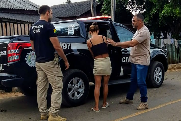 policia-civil-do-acre-cumpre-mandado-de-prisao-contra-mulher-condenada-por-trafico-de-drogas-em-xapuri