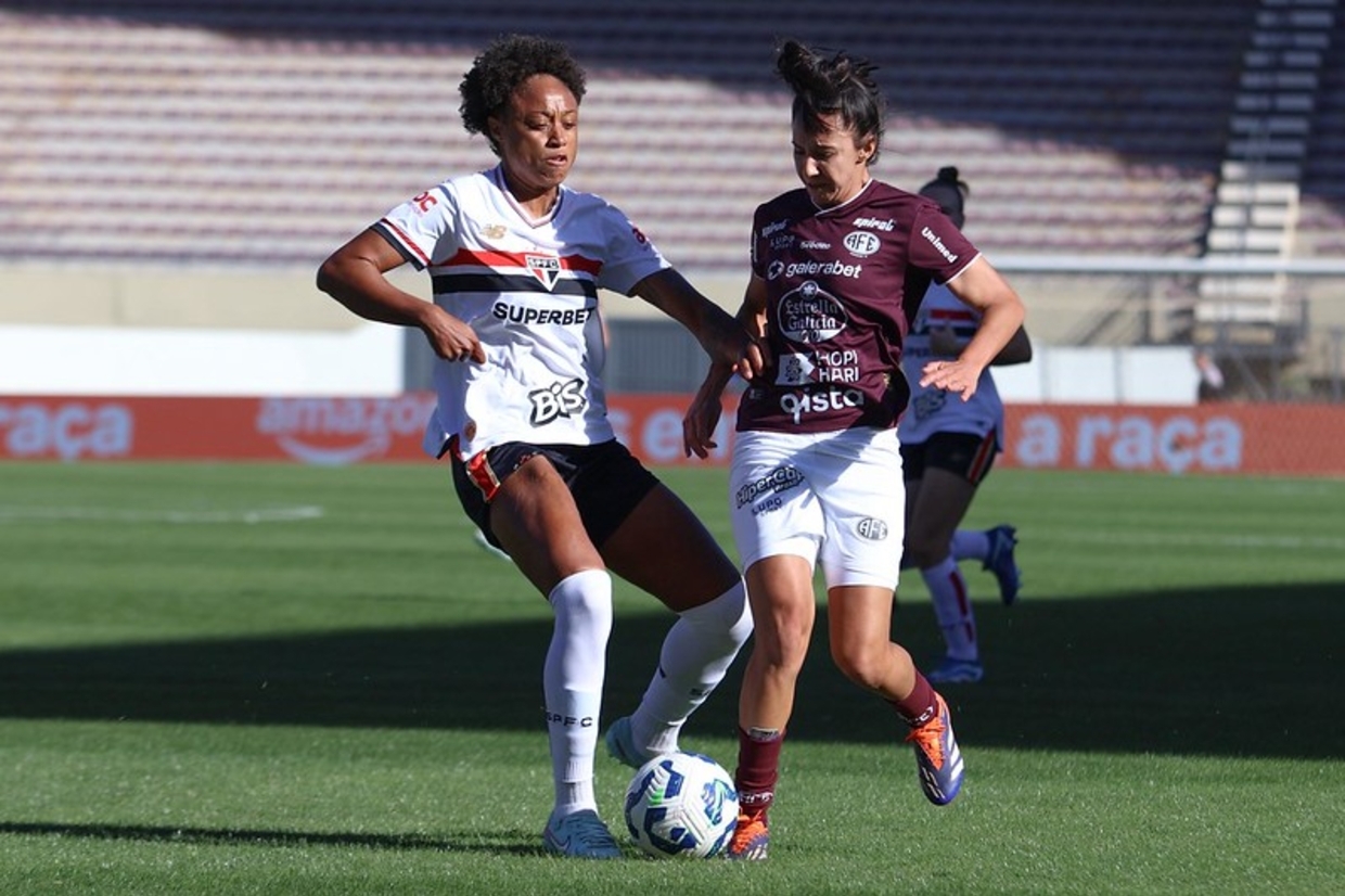 ferroviaria-e-sao-paulo-abrem-quartas-do-brasileirao-feminino-com-empate-sem-gols