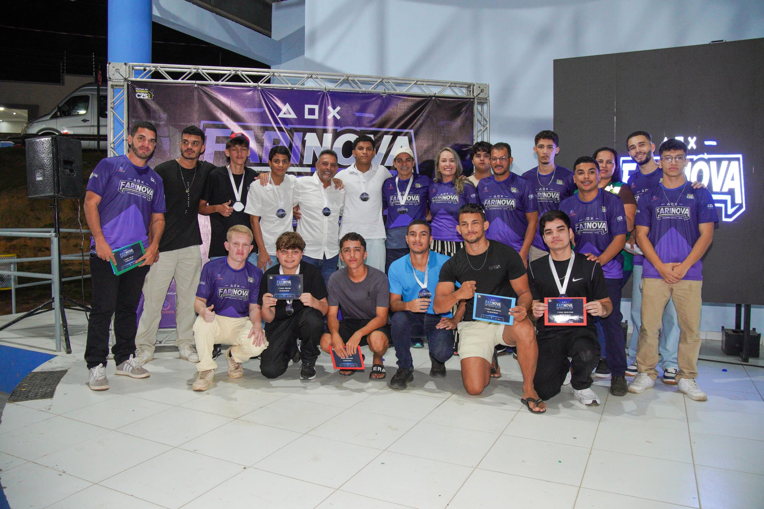 no-encerramento-do-8o-festival-da-farinha,-seict-premia-vencedores-do-campeonato-gamer-farinova