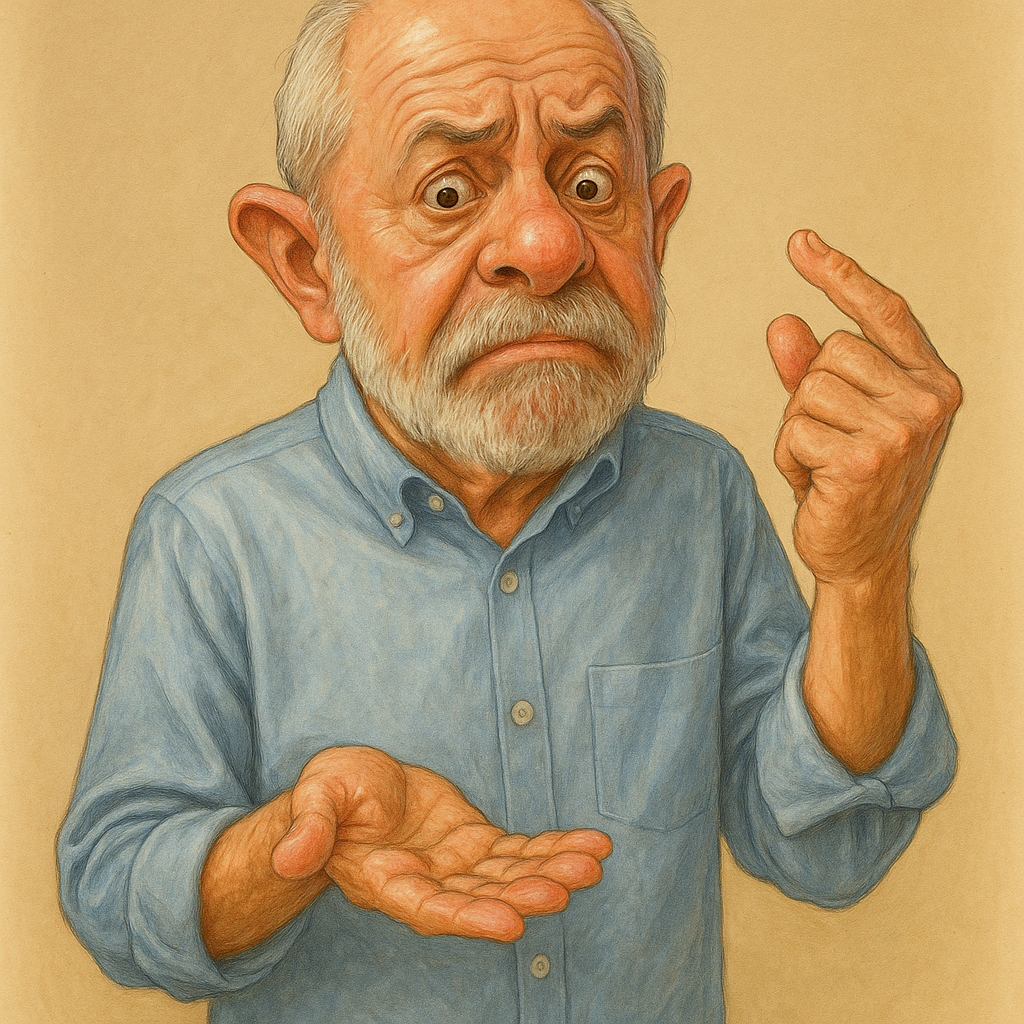 Lula, o Brasil ta quebrado.