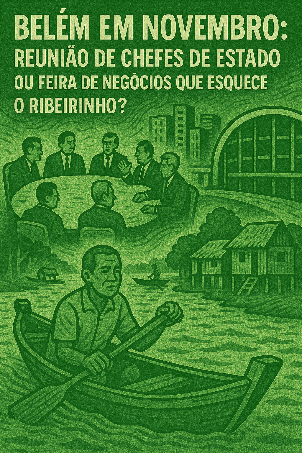 Ribeirinhos esquecidos durante a COP30 em Belém