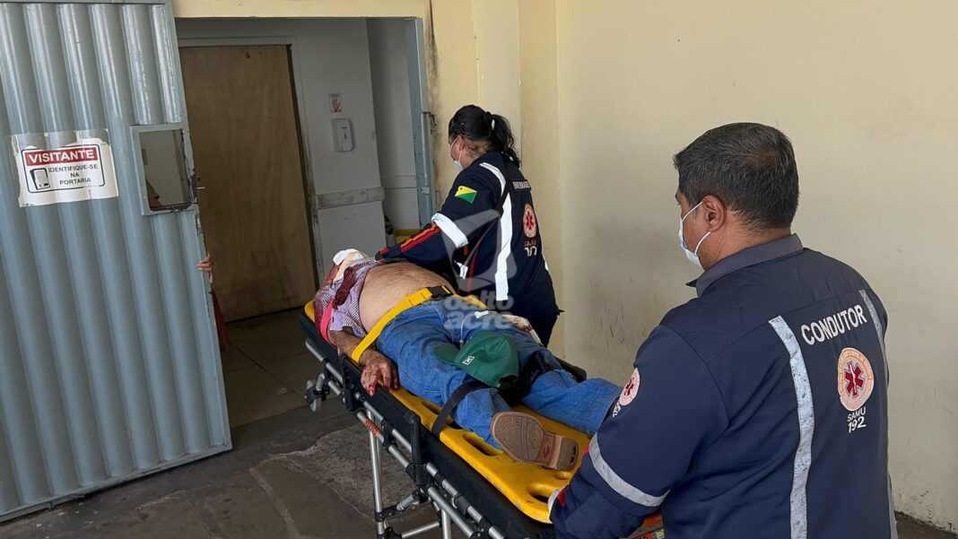 Idoso atropelado em avenida movimentada de Rio Branco