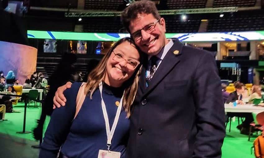 “Secretária Nayara Lessa comenta impessoalidade na comunicação pública”.