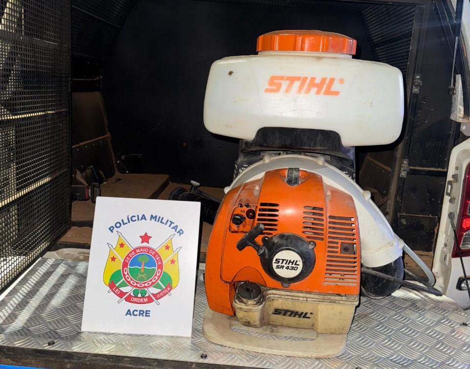 Polícia Civil prende em flagrante autor de furto de pulverizador em Xapuri | Cidade AC News – Notícias do Acre