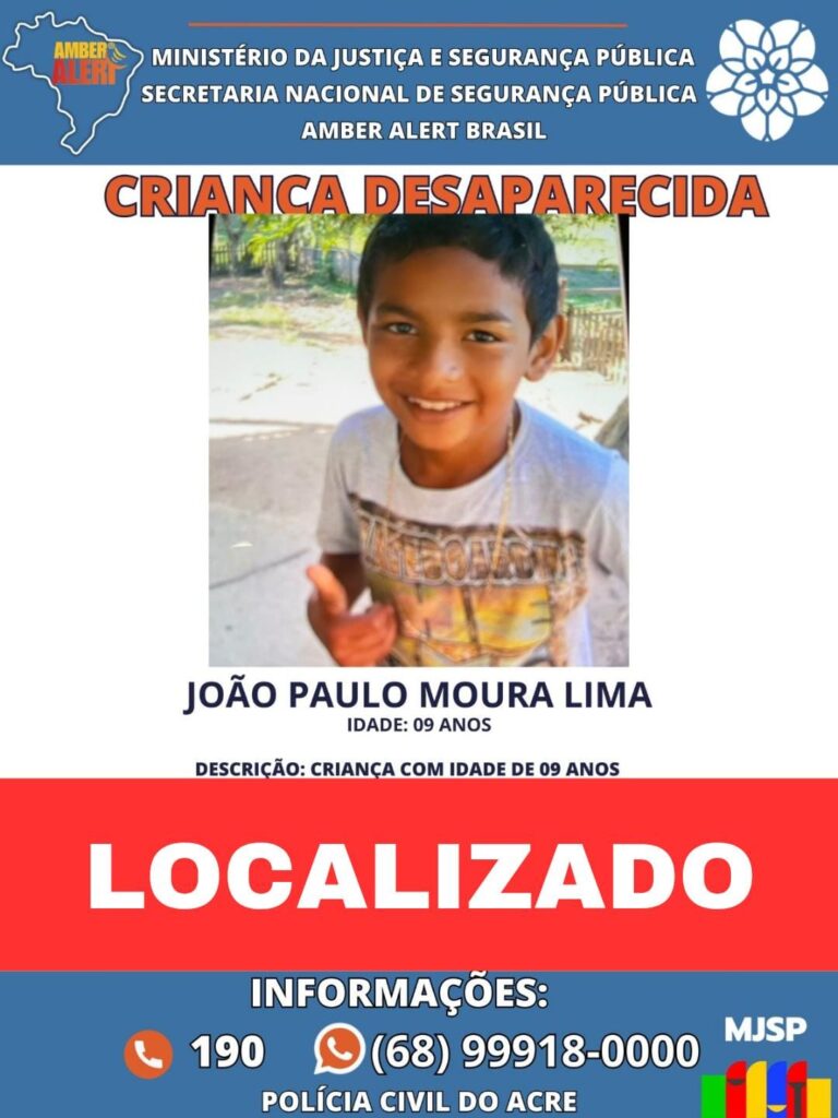 Ação conjunta entre Polícia Civil e comunidade localiza criança desaparecida no Ramal da Cachoeira | Cidade AC News – Notícias do Acre