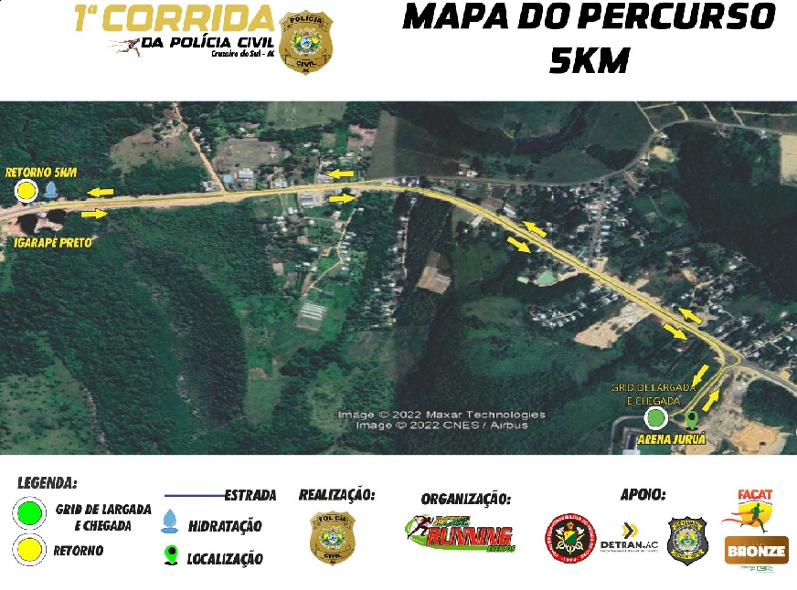 Polícia Civil do Acre abre inscrições para Corrida da PCAC em Cruzeiro do Sul | Cidade AC News – Notícias do Acre