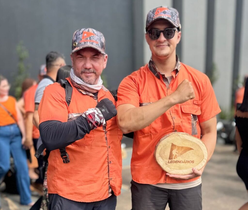 Homens do movimento Legendários no Acre após retiro espiritual em Rio Branco