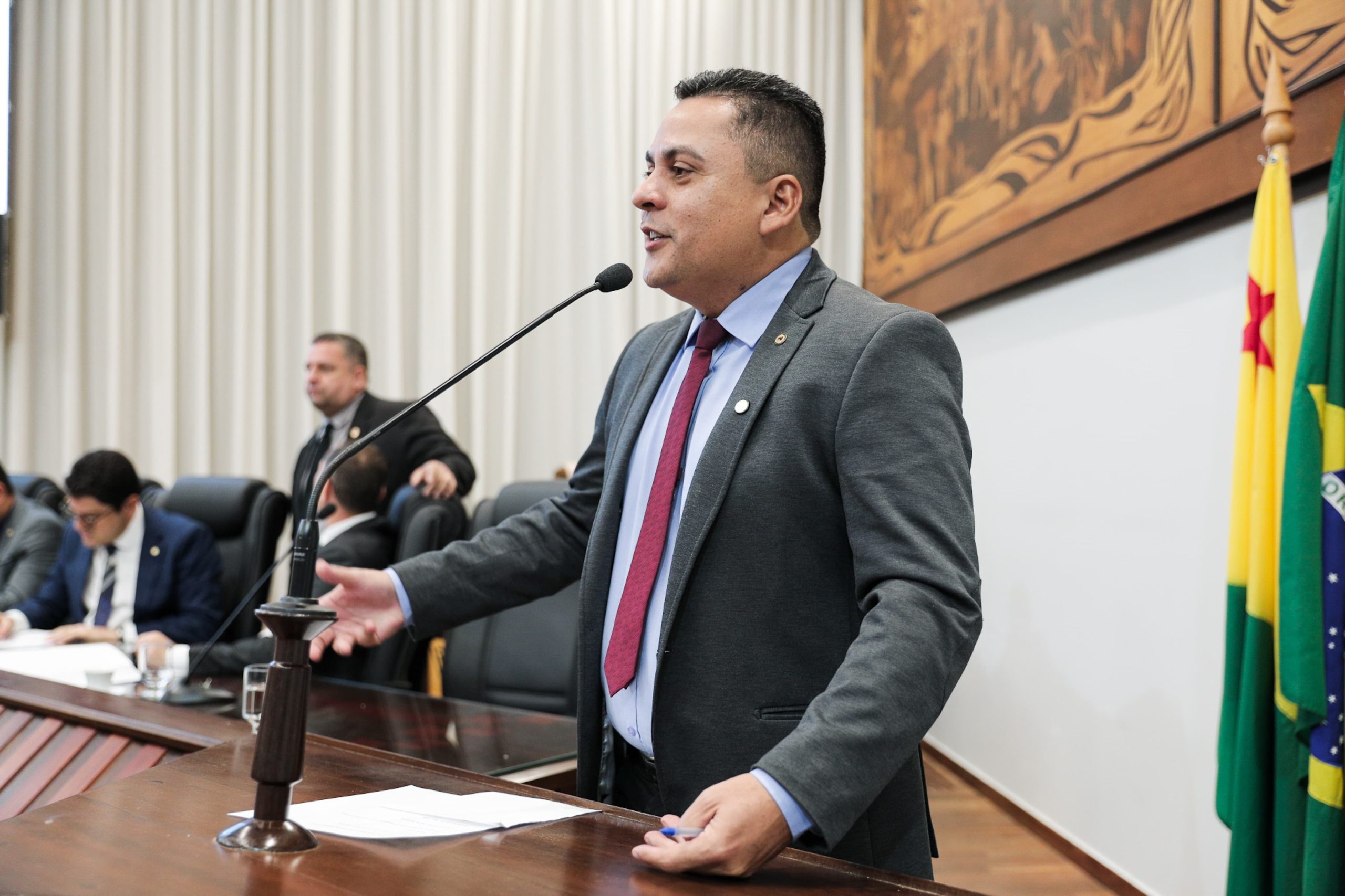 Gilberto Lira educação e esporte Acre em destaque na Aleac com projetos em Sena Madureira — Cidade AC News