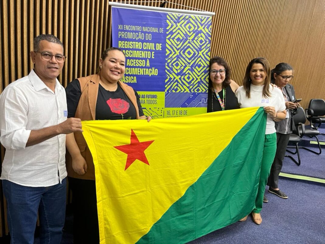 em-brasilia,-acre-participa-de-encontro-nacional-de-promocao-do-registro-civil-de-nascimento-e-acesso-a-documentacao-basica