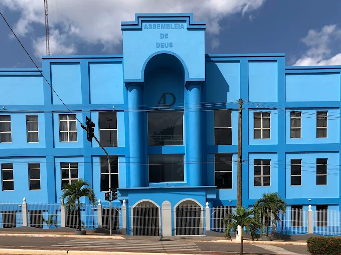 Pastores e membros da Região 4 no Culto de Oração e Ensino da Assembleia de Deus em Rio Branco