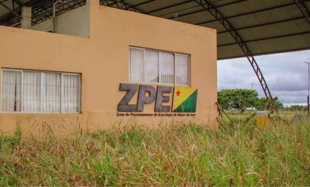 Estruturas abandonadas do Complexo de Piscicultura no Acre