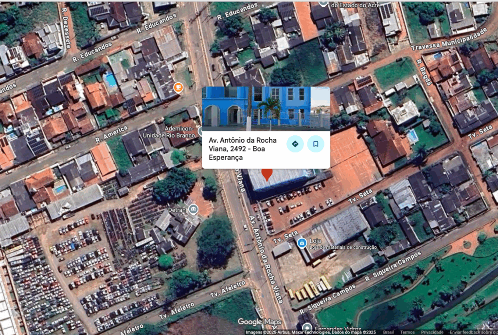 Pastores e membros da Região 4 no Culto de Oração e Ensino da Assembleia de Deus em Rio Branco