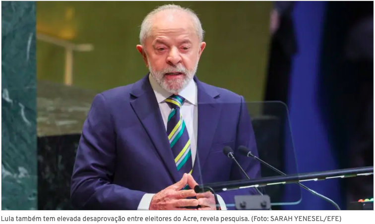 Furo: Pesquisa Revela Derrota de Lula no Acre com 59% no 2º Turno!