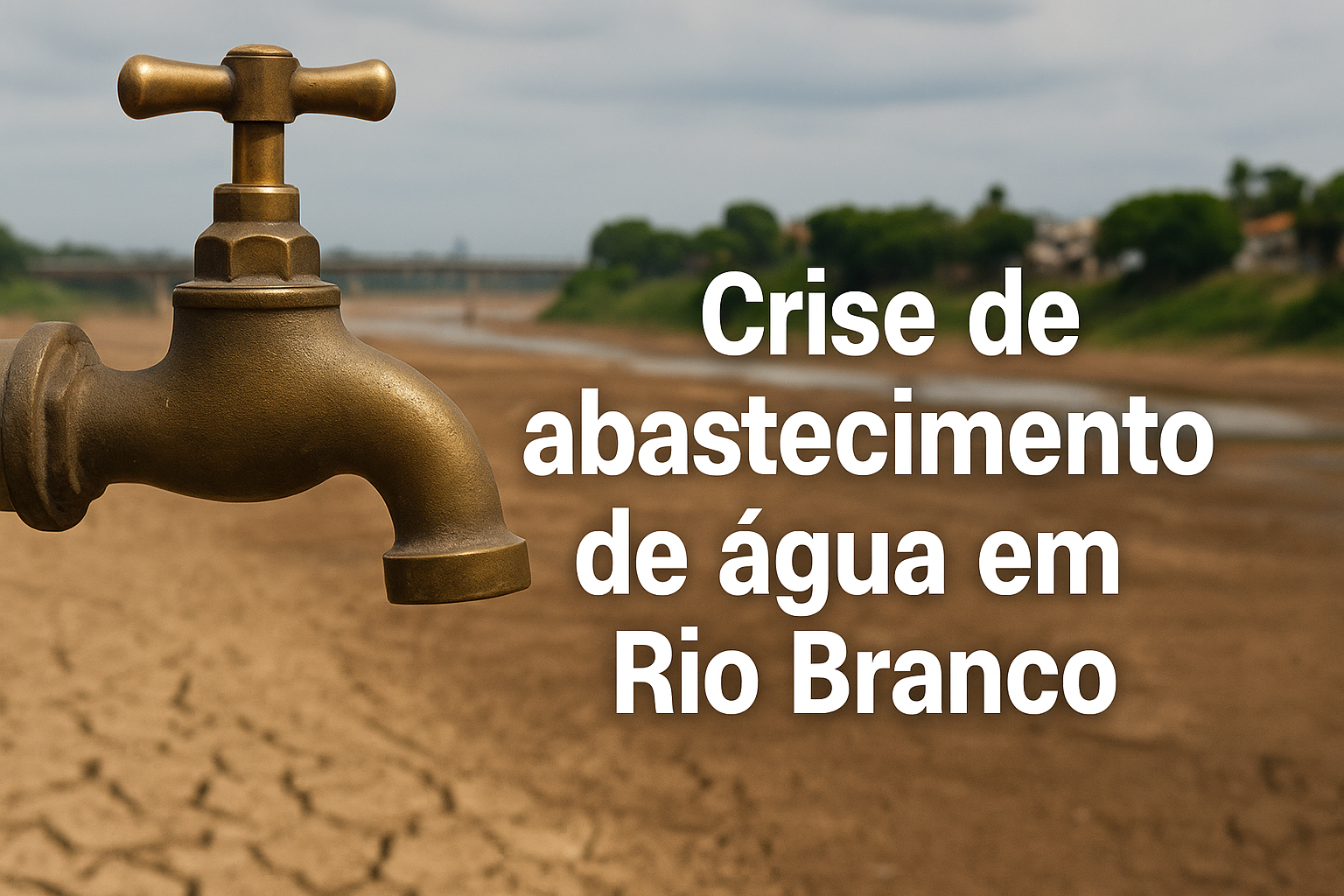 Crise de abastecimento de água em Rio Branco