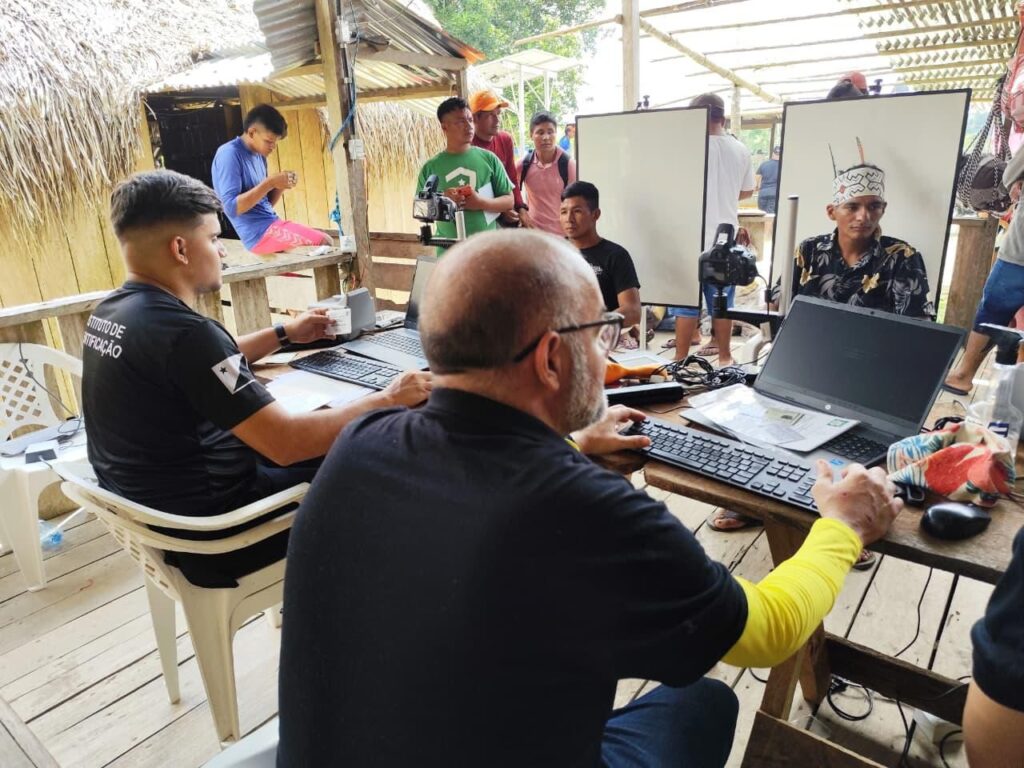 Comunidade indígena do Rio Iaco recebe ação da Polícia Civil para emissão de documentos | Cidade AC News – Notícias do Acre
