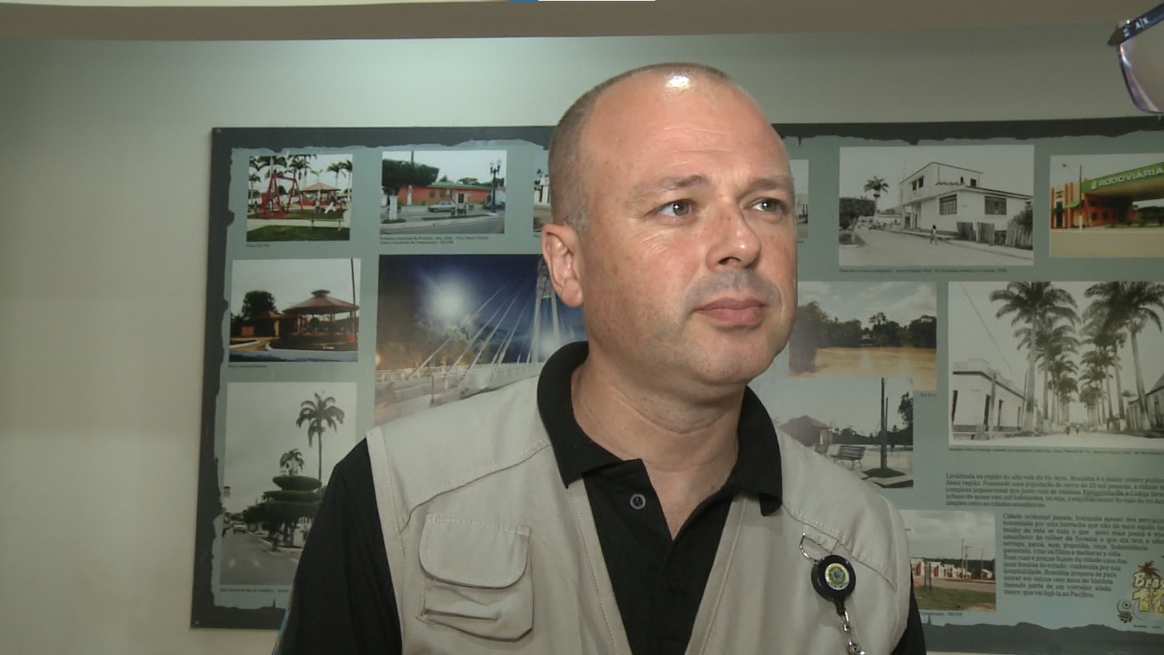 Foto Dayve Moraes Piva, coordenador-geral de Assuntos de Fronteira do Gabinete de Segurança Institucional da Presidência da República