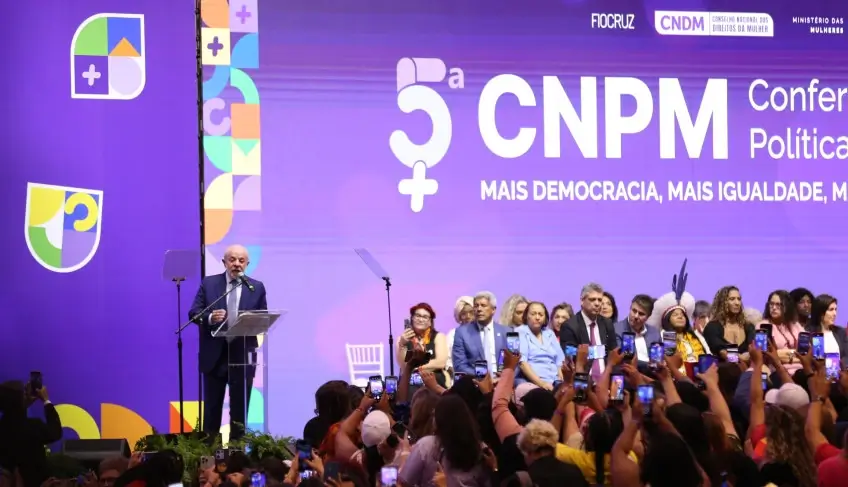 “nao-ha-democracia-plena-sem-ouvir-a-voz-de-todas-as-mulheres”,-afirma-presidente-lula