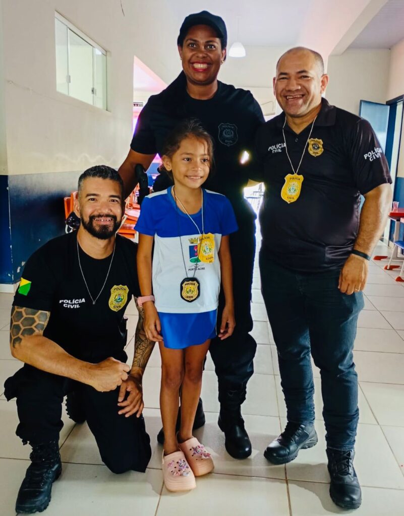 Polícia Civil realiza palestra “Segurança na Escola” para alunos da Vila do V, em Porto Acre | Cidade AC News – Notícias do Acre