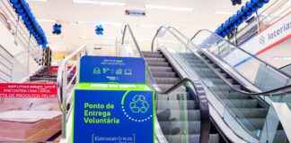 A Prefeitura de Rio Branco convida toda a população a aderir à iniciativa. Ecoponto na loja Bemol, no shopping. (Foto- Vitória Souza:Secom)