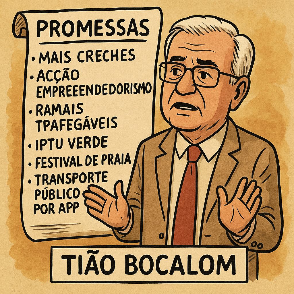 Porque, goste-se ou não, Bocalom não é um projeto de governo — é um fenômeno emocional.