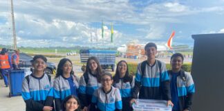 Acrebóticos robótica apresenta projeto sobre geoglifos amazônicos na FLL em Manaus