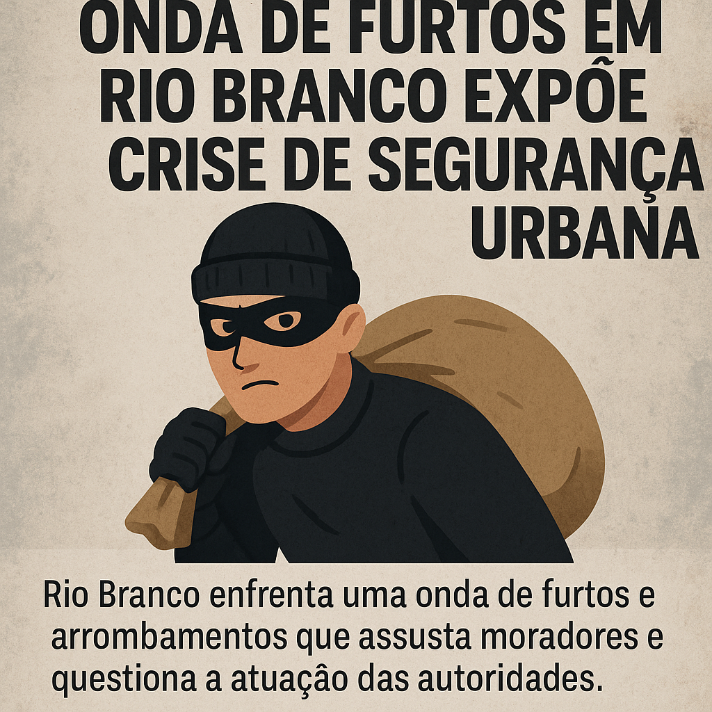 furtos em Rio Branco acre jornal segurança