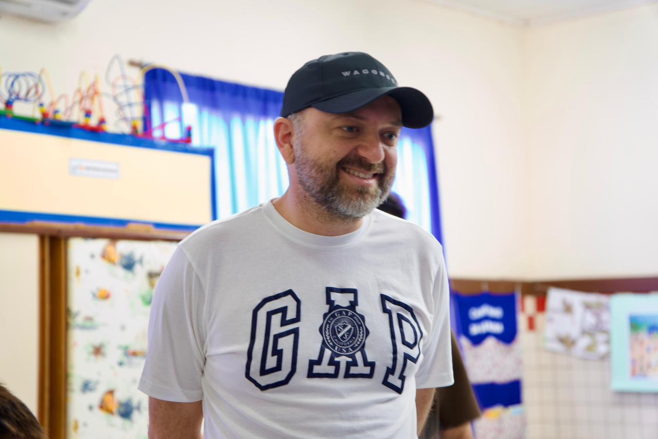 Foto do secretário municipal de Saúde, Rennan Biths