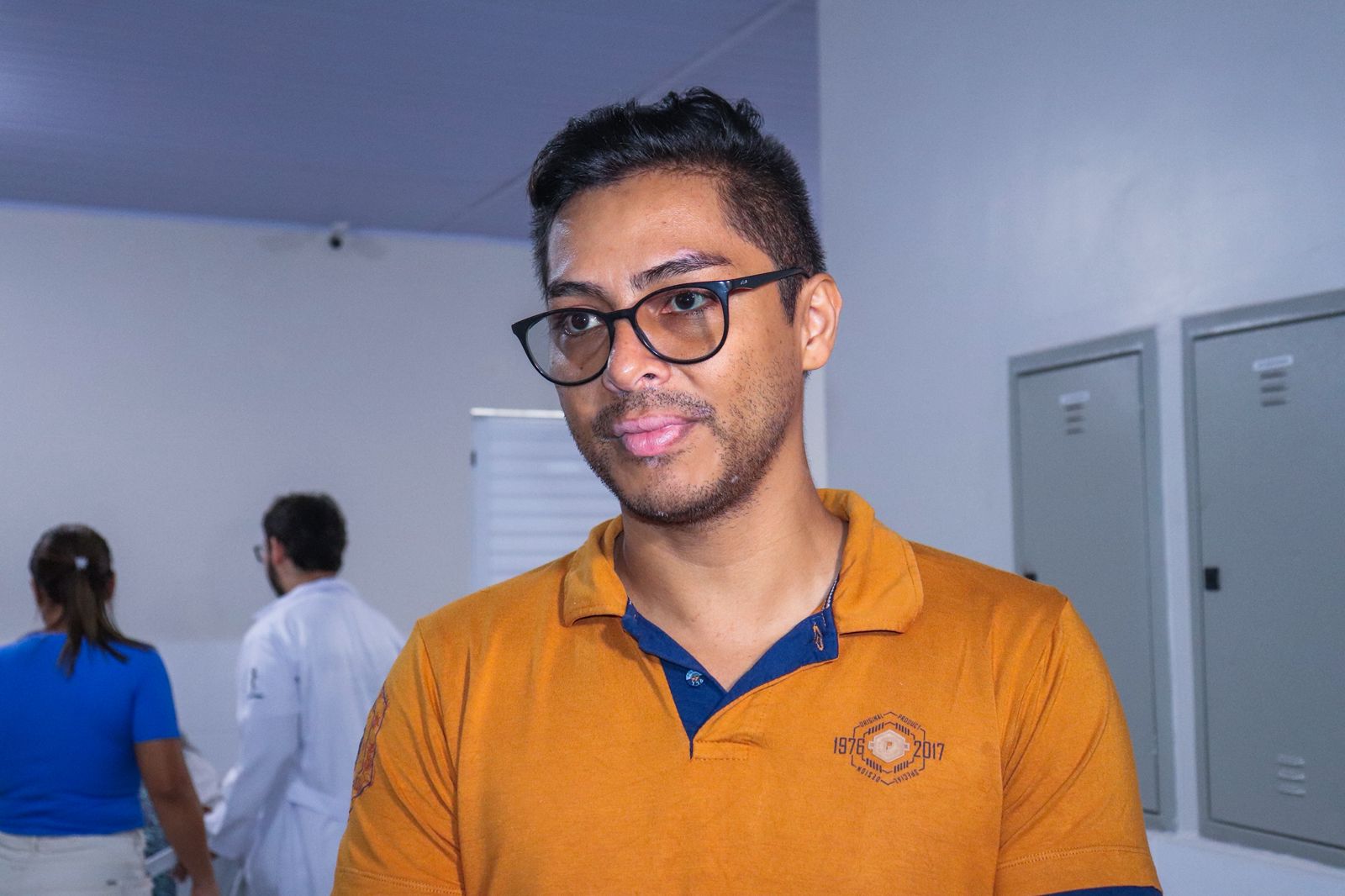 Foto do Jhon Wilker, gestor da Urap Maria Barroso