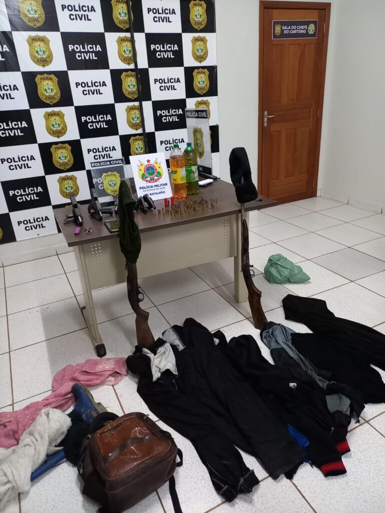 Sete presos e sete armas apreendidas em ação integrada das polícias Civil e Militar no interior | Cidade AC News – Notícias do Acre