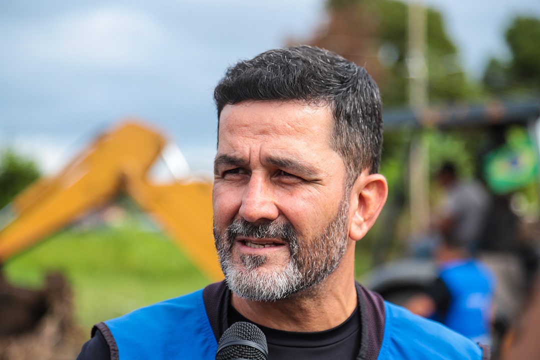 Foto do encarregado Eduardo Pontes