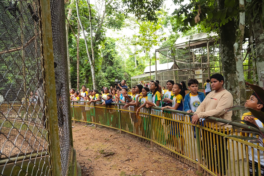 Foto do Parque Ambiental Chico Mendes, projeto Macacos do Chico