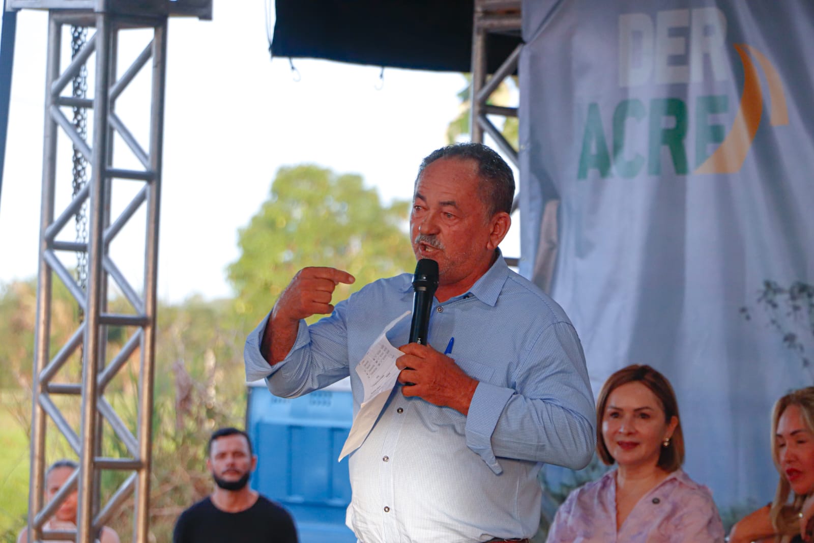 Foto do Prefeito Padeiro de Bujari