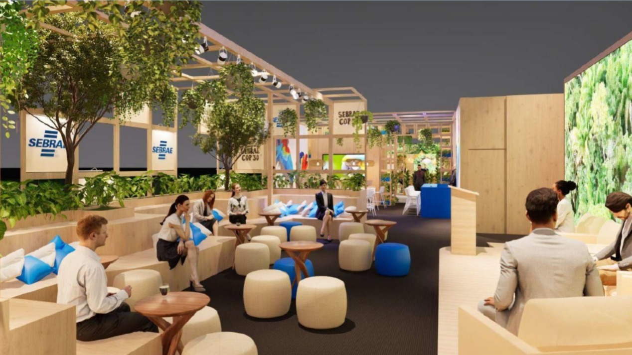 ‘PedaCine’ do Brasil, relaxamento com bioativos da floresta e balé da Amazônia: o espaço Sebrae na Green Zone | Cidade AC News – Notícias do Acre