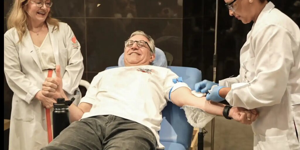 Padilha doa sangue e marca início da vacinação contra vírus sincicial – Cidade AC News padilha-doa-sangue-e-marca-inicio-da-vacinacao-contra-virus-sincicial
