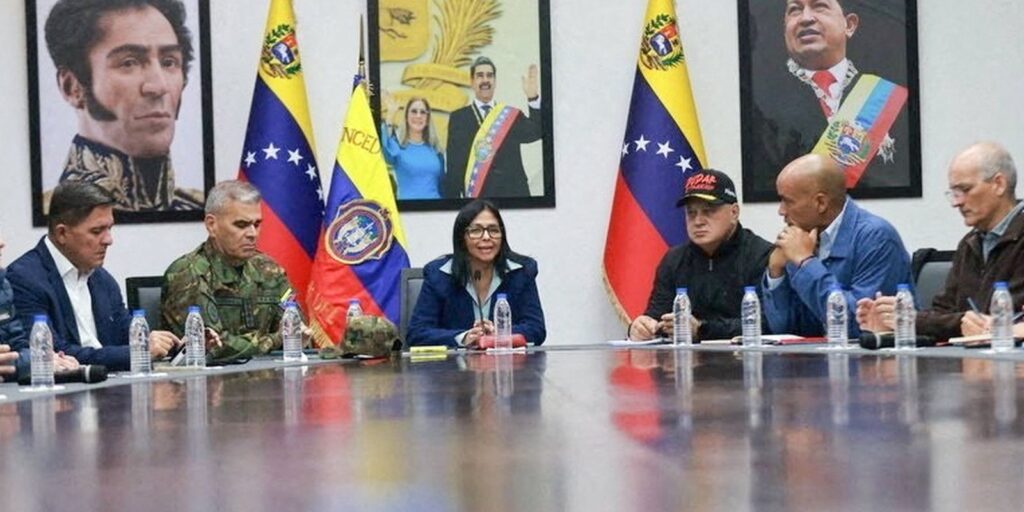 Trump e Delcy Rodríguez relatam conversa “produtiva” por telefone – Cidade AC News trump-e-delcy-rodriguez-relatam-conversa-“produtiva”-por-telefone