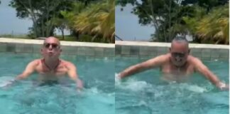 em-recuperacao-da-pneumonia,-galvao-bueno-treina-na-piscina-e-mostra-evolucao