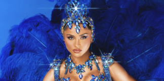 com-look-cravejado-de-15-mil-pedras,-mileide-mihaile-homenageia-passistas-do-morro-do-borel