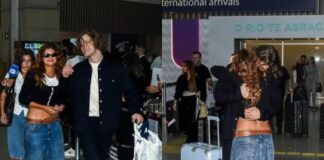 de-volta-ao-brasil,-campeao-olimpico-lucas-pinheiro-e-recebido-pela-namorada,-isadora-cruz