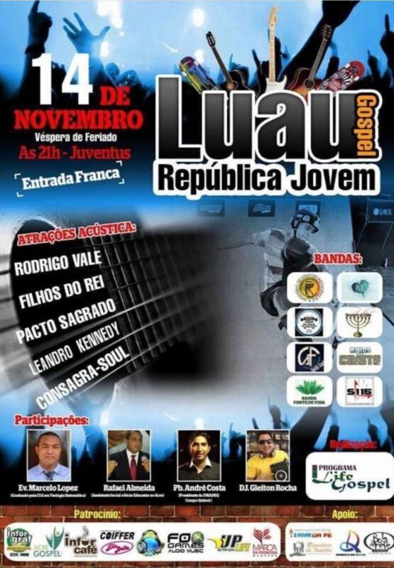 Didi Muniz 44 anos: trajetória entre comunicação, cultura e articulação política no Acre – Cidade AC News Didi Muniz 43 anos em produção de evento gospel no Acre