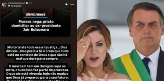 stf-nega-prisao-domiciliar-a-bolsonaro-e-michelle-se-pronuncia:-“muito-triste-essa-injustica”