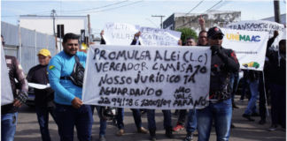 lei motos aplicativo Rio Branco protesto motociclistas regulamentação trabalho Acre