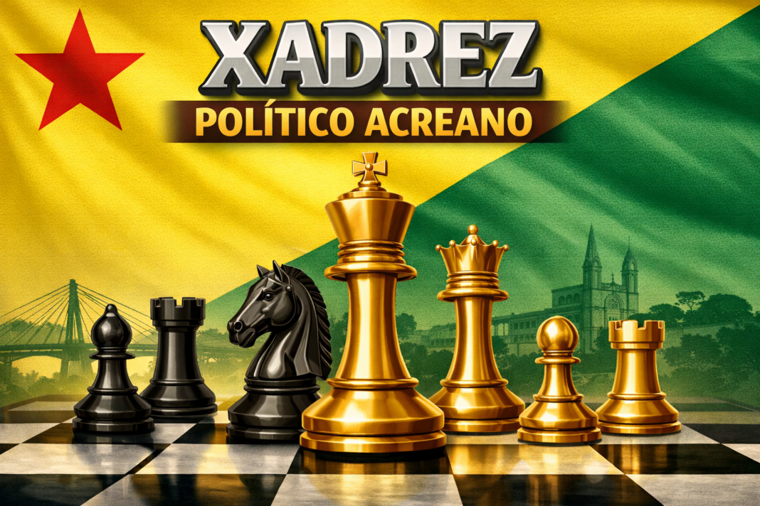 Xadrez Político Acreano: 7 peças que definem o poder no Acre em 2026