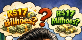 Emenda Alan Rick Acre dúvida entre R$17 bilhões ou R$17 milhões