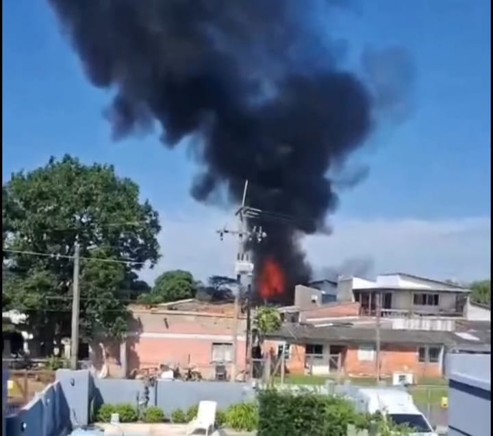 video-mostra-momento-exato-da-queda-de-aviao-no-litoral-do-rs