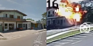 video:-veja-momento-da-queda-de-aviao-sobre-restaurante-em-capao-da-canoa