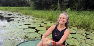 240680-apresentadora-maria-candida-e-resgatada-de-helicoptero-apos-passar-mal-no-interior-do-acre