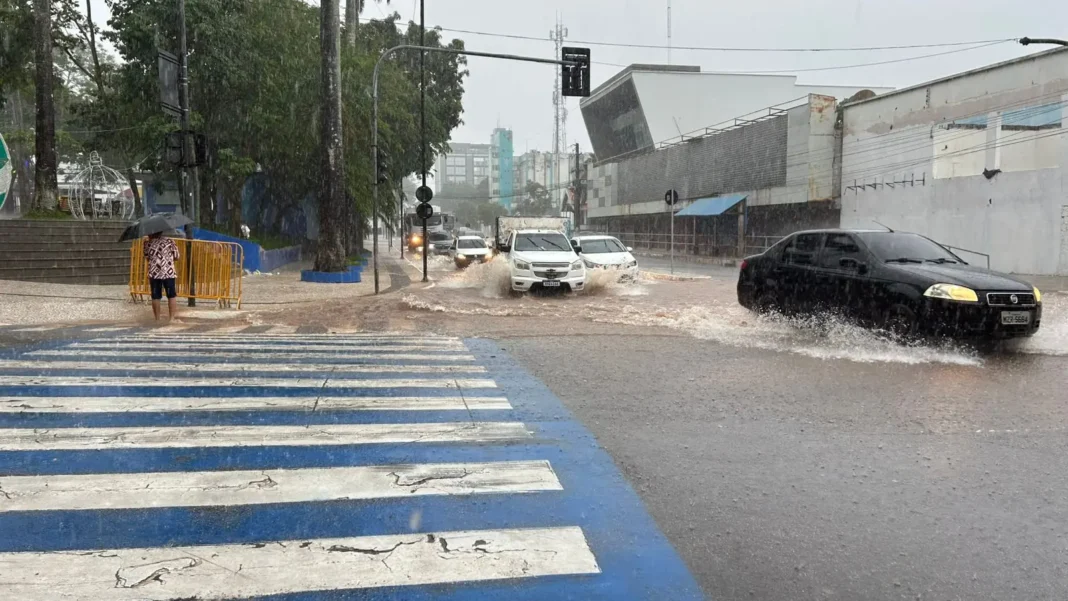 clima Acre chuva Rio Branco risco alagamento sequência dias chuvosos