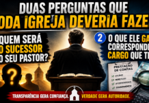 estatuto da igreja salário pastoral sucessão transparência